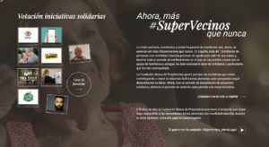 Lee más sobre el artículo Comienzan las votaciones para elegir la iniciativa ‘#Más Supervecinos que nunca’